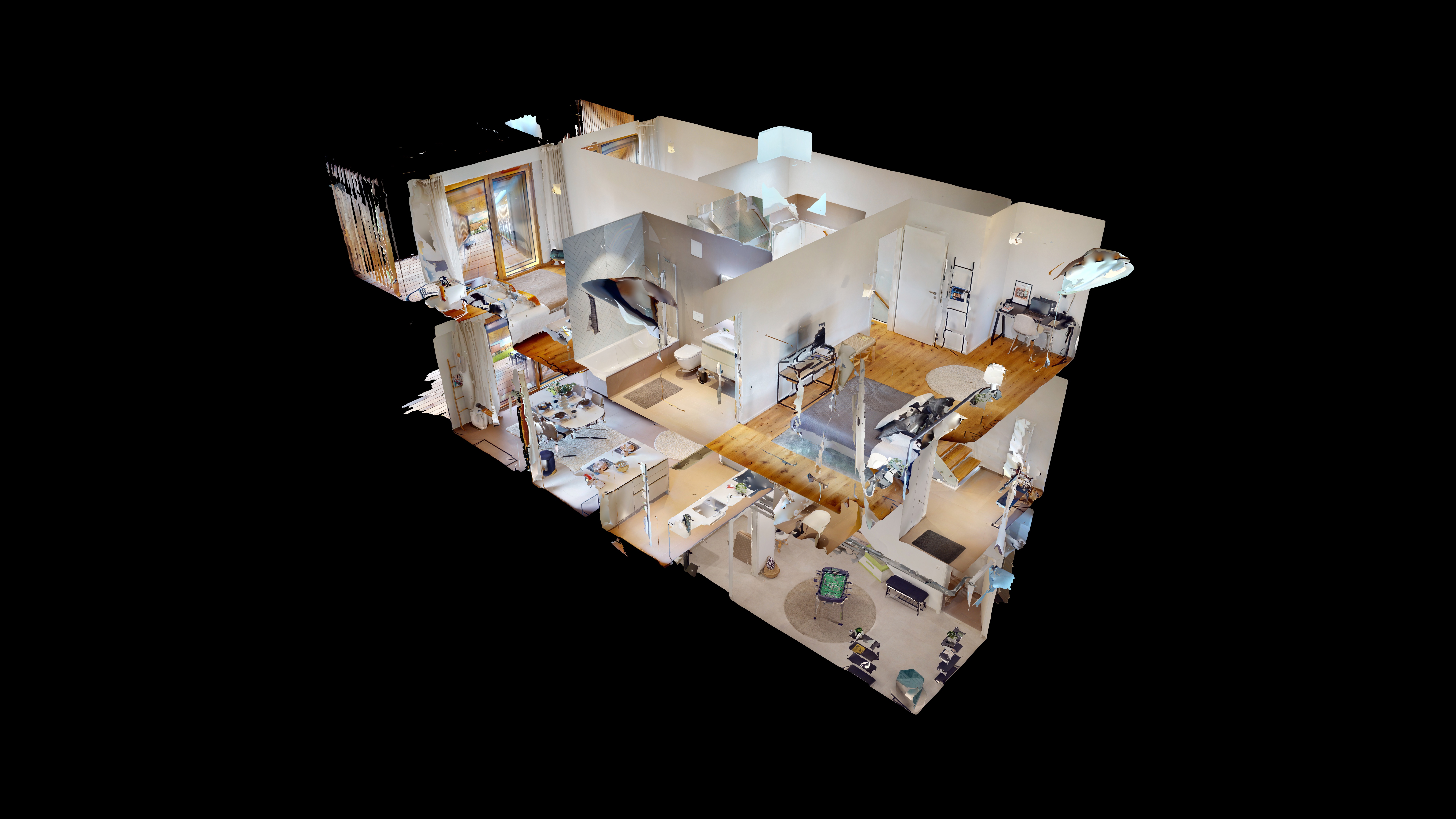 Numérisation 3D d'un espace par Vizion